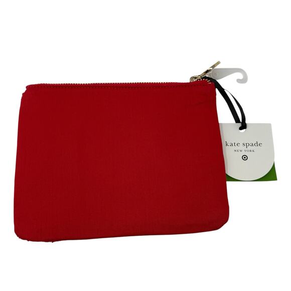 Kate Spade New York x Target Red White Going To Target Beaded Clutch Limited NEW - Picture 9 of 10